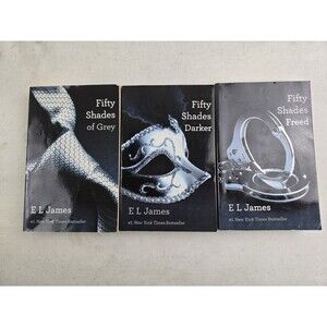 FIFTY 50 SHADES OF GREY BOOK TRILOGY SET